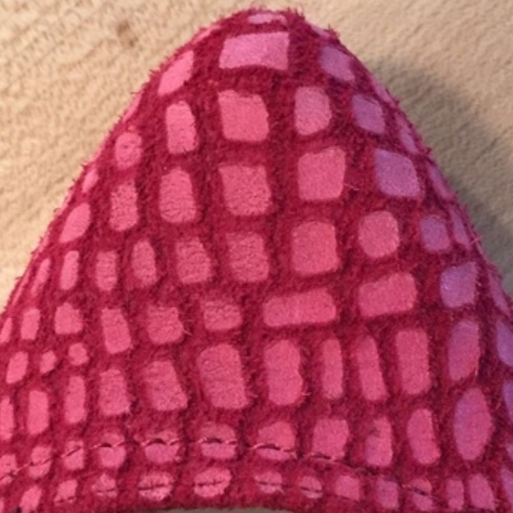 Max Studio Wedges (redish pink) sz 8.5 - Picture 3 of 7